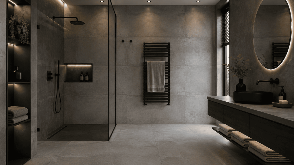 Beton-Look – urban, cool, strukturiert