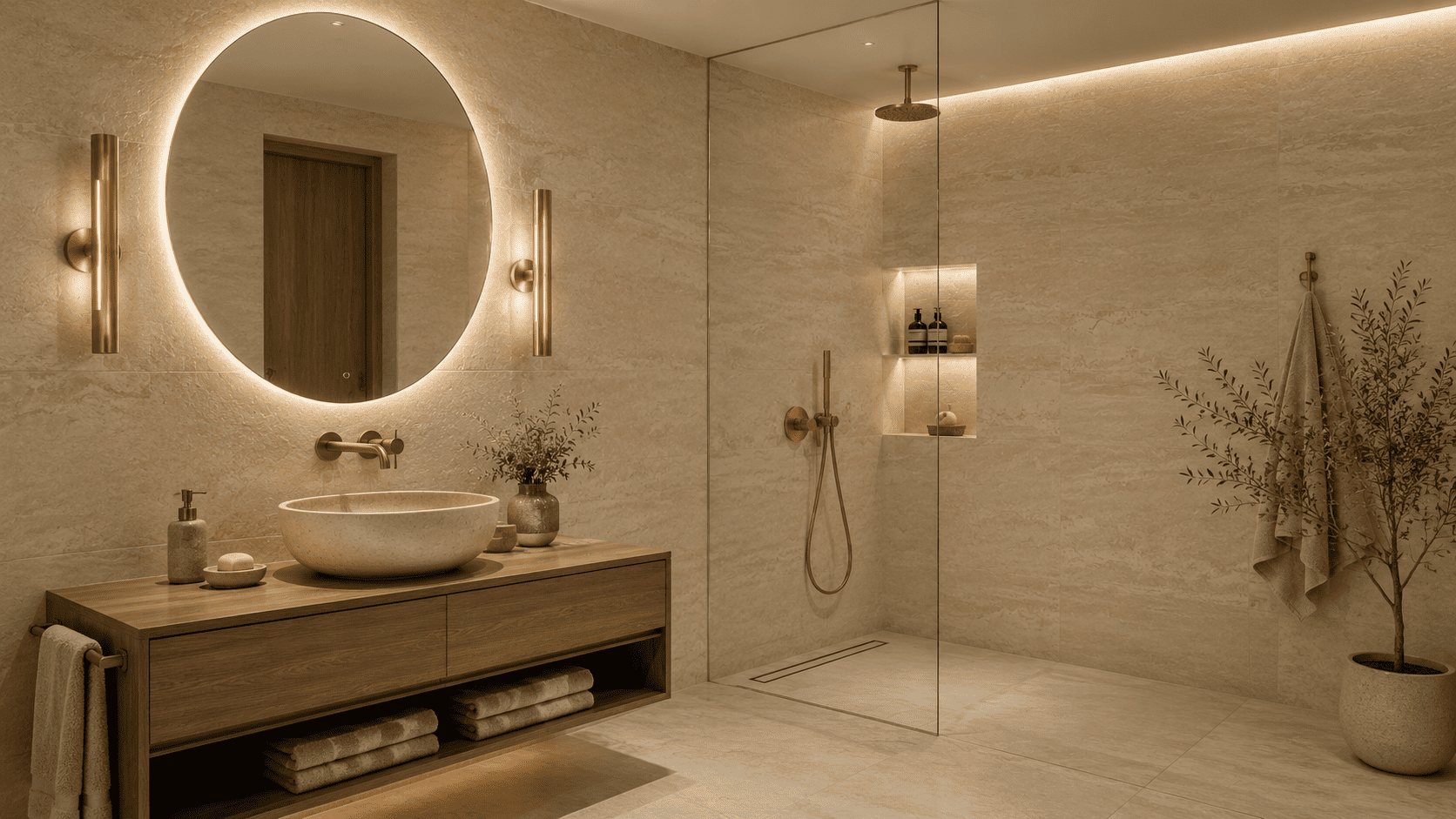 Moderne Badezimmer Fliesen
