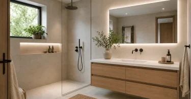 Badezimmer Fliesen kleines Bad