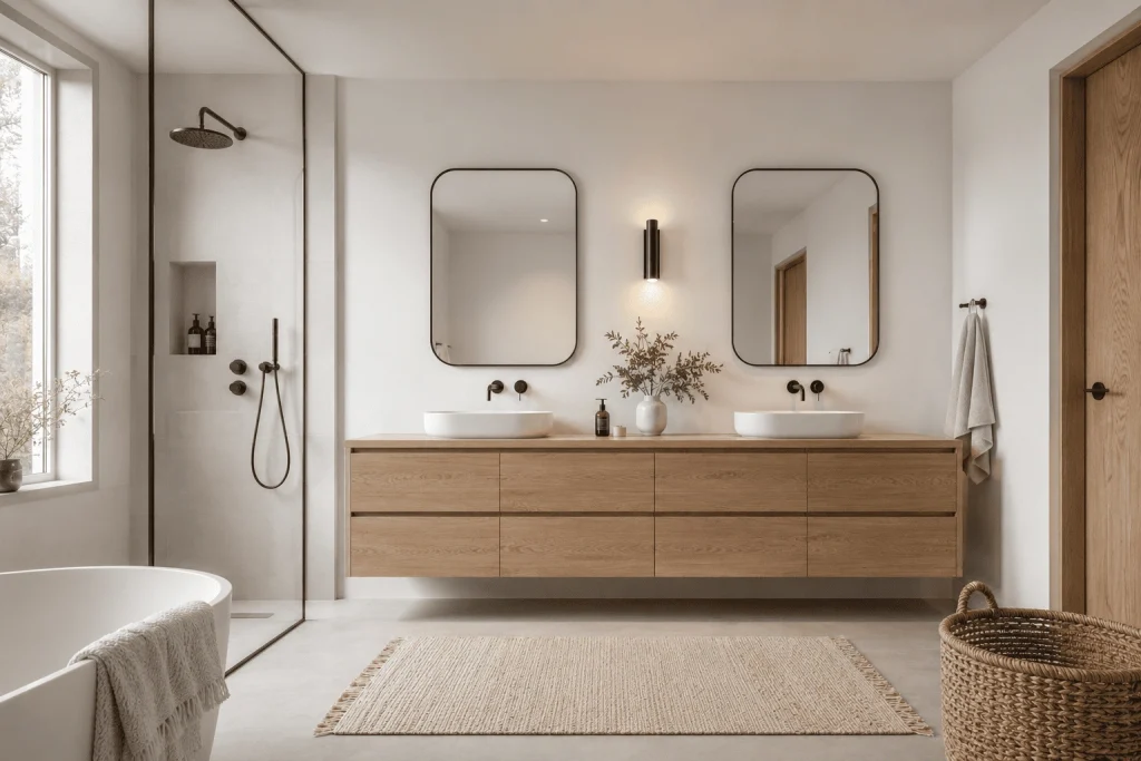 Badezimmer Deko Ideen modern: So gestaltest du dein Bad stilvoll und zeitlos 2 Welche Stile dominieren beim modernen Badezimmer-Dekor