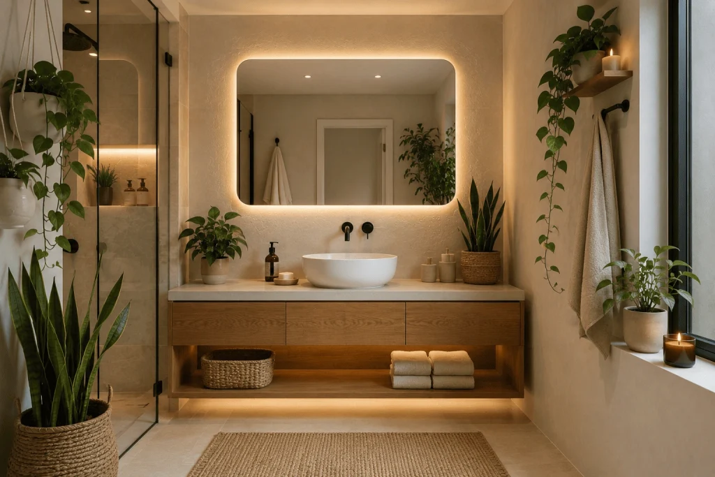 Badezimmer Deko Ideen modern: So gestaltest du dein Bad stilvoll und zeitlos 9 Zimmerpflanzen im modernen Bad