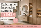Badezimmer Inspiration Schrank 10 Ideen für mehr Stauraum und Stil