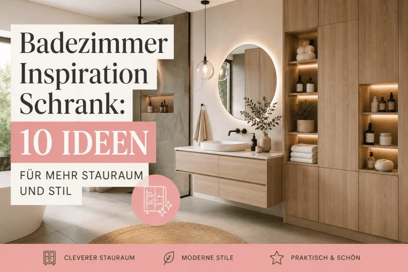 Badezimmer Inspiration Schrank 10 Ideen für mehr Stauraum und Stil