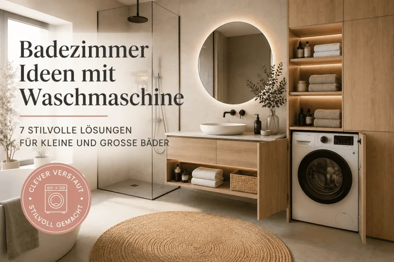 Badezimmer mit Waschmaschine Ideen 20262027