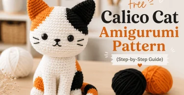Free Calico Cat Amigurumi Pattern Step-by-Step Guide(1)