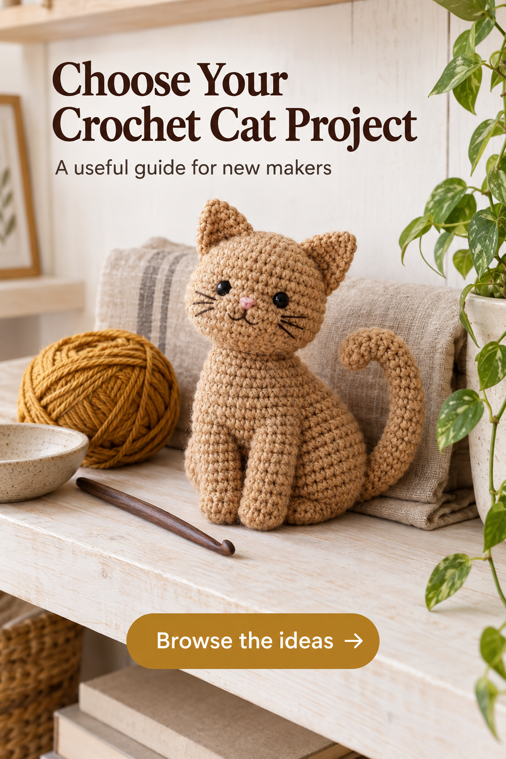 10 Easy Crochet Cat Pattern for Beginners: Find Your First Make 2 A practical guide to choosing an easy crochet cat pattern for a beginner