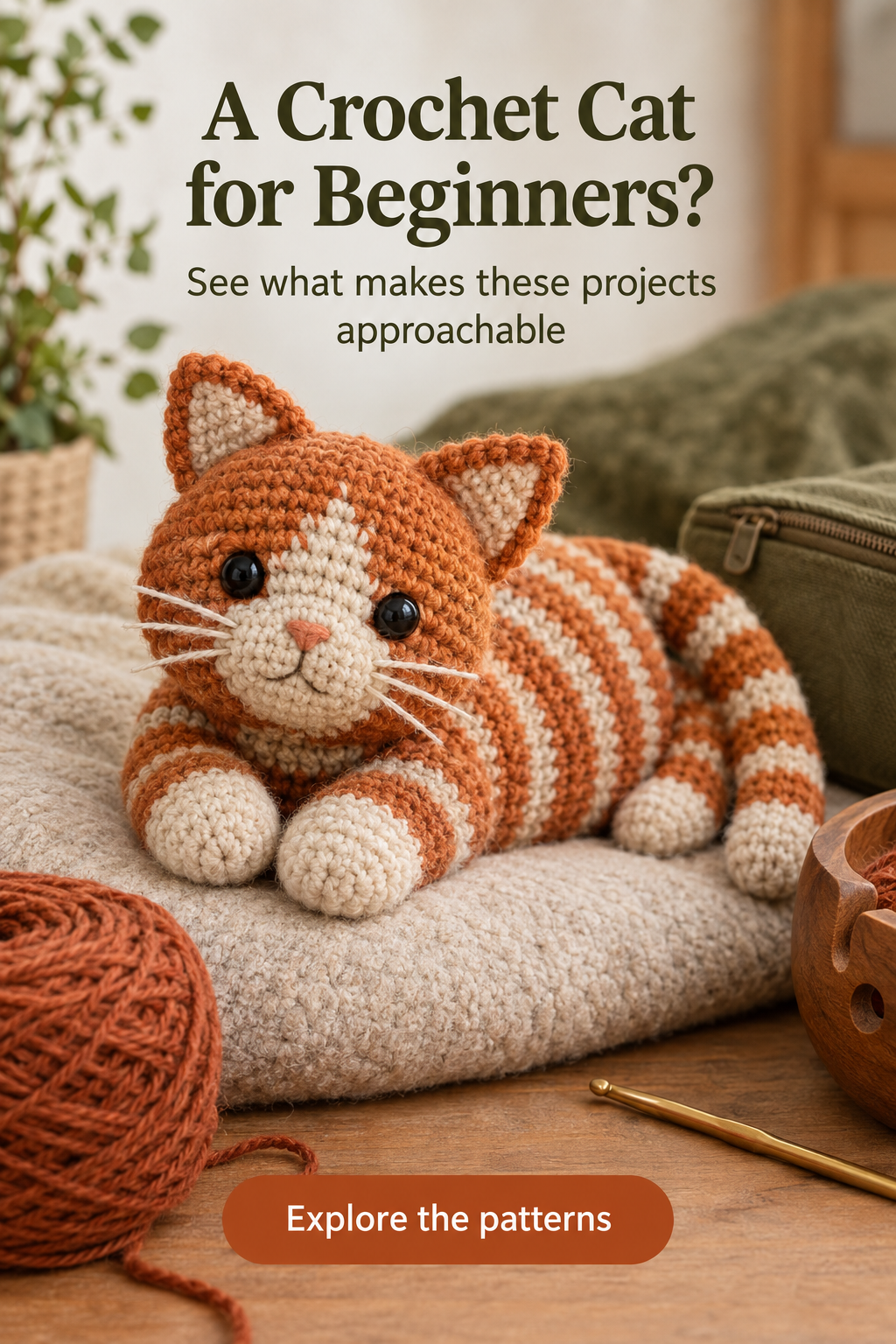 10 Easy Crochet Cat Pattern for Beginners: Find Your First Make 4 Beginner-friendly crochet cat pattern ideas to compare before starting