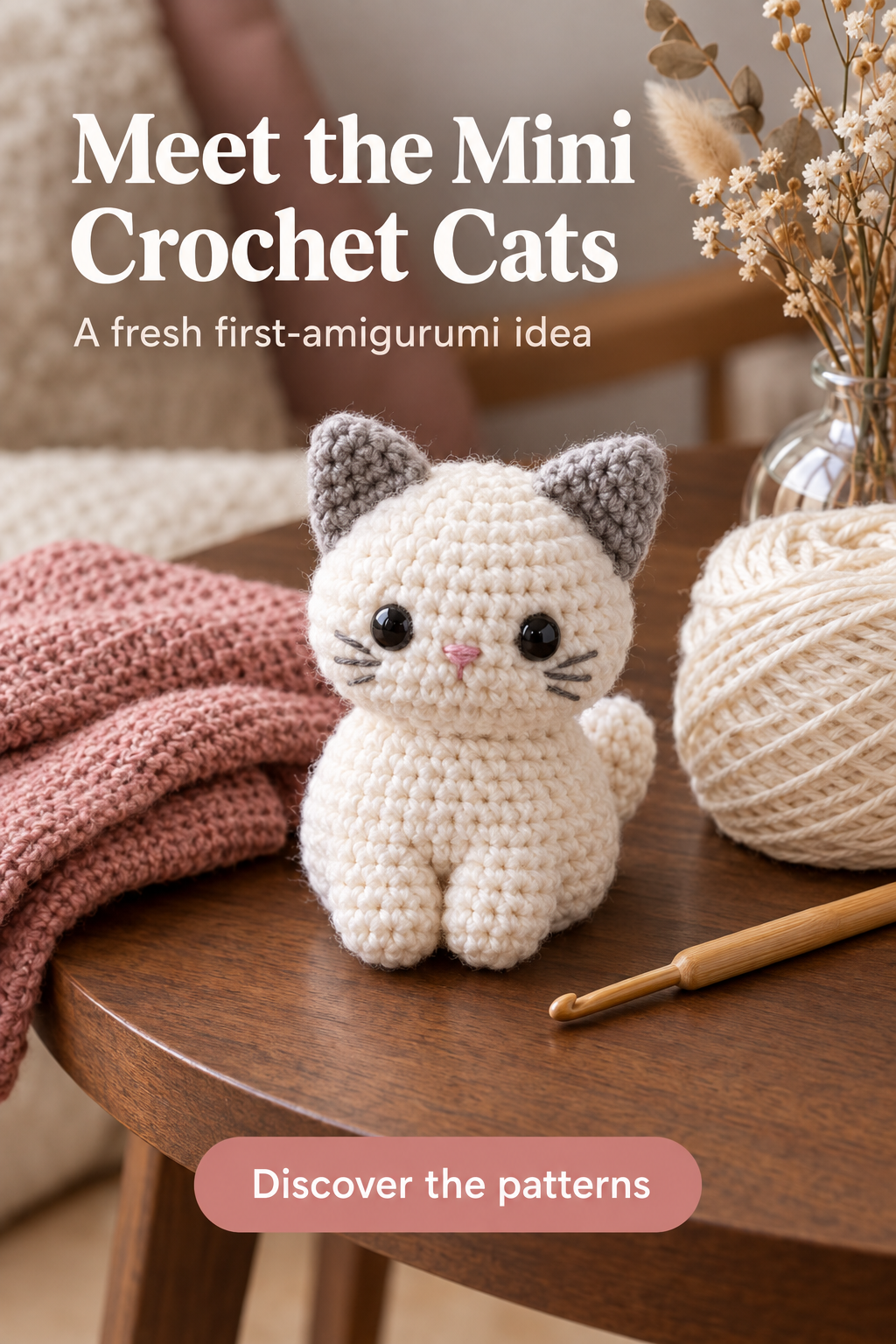 10 Easy Crochet Cat Pattern for Beginners: Find Your First Make 6 Small crochet cat pattern ideas for a beginner’s first amigurumi