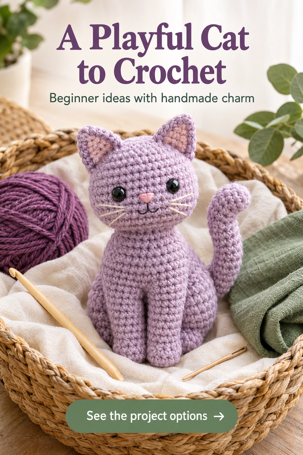 10 Easy Crochet Cat Pattern for Beginners: Find Your First Make 8 Playful crochet cat pattern ideas for beginner projects and handmade gifts