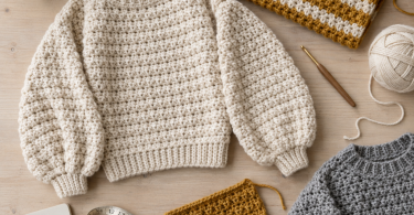 11 Easy and Free Crochet Sweater Patterns for Cozy Wear