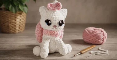 Fancy Amigurumi Cat Pattern
