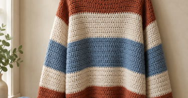 Easy Colour Block Sweater Crochet Pattern: A Step-by-Step Guide