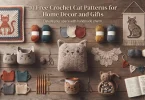 10 Free Crochet Cat Patterns for Home Decor and Gifts