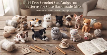 14 Free Crochet Cat Amigurumi Patterns for Cute Handmade Gifts