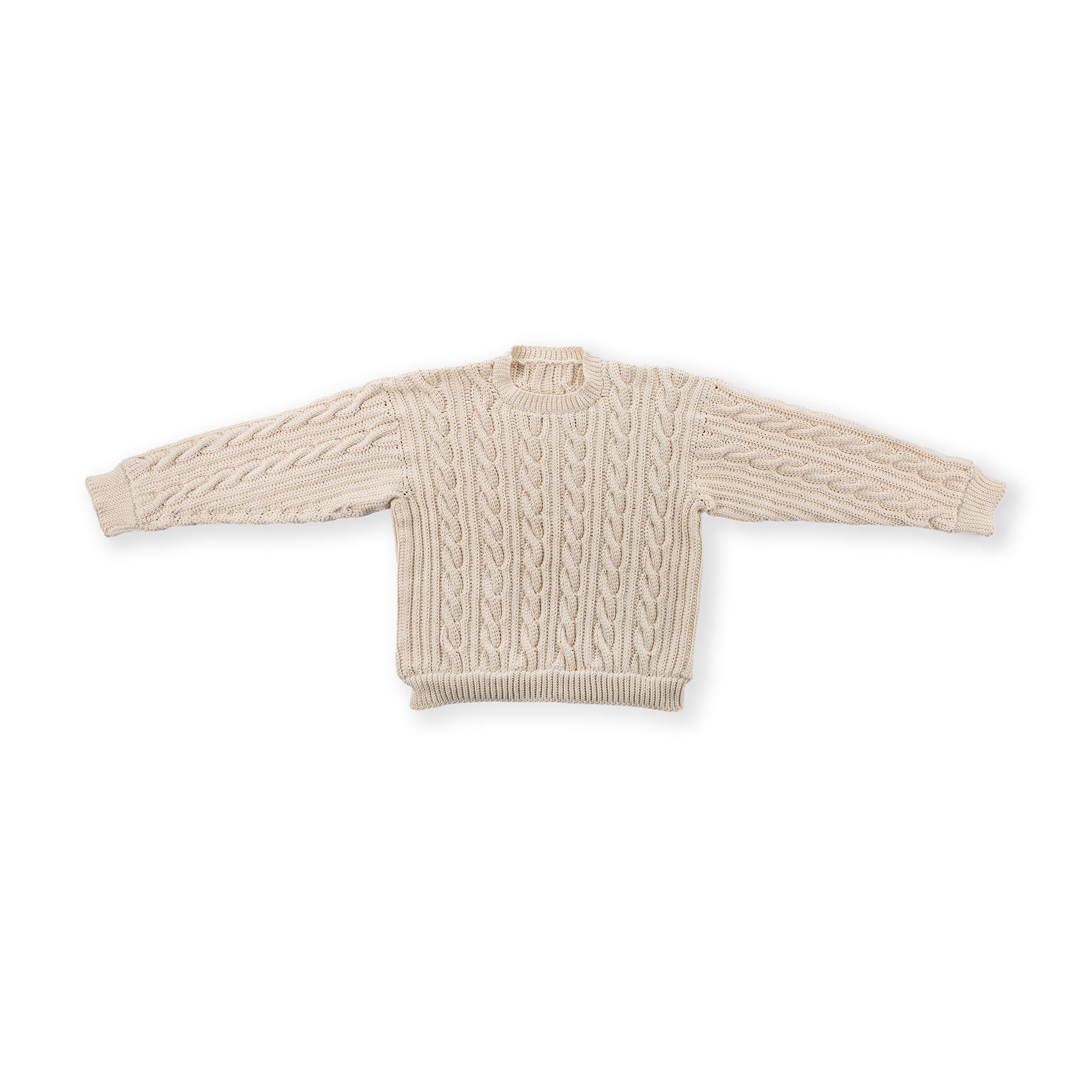 Caron Cable Up Crochet Sweater crochet sweater shown in the original Yarnspirations photograph