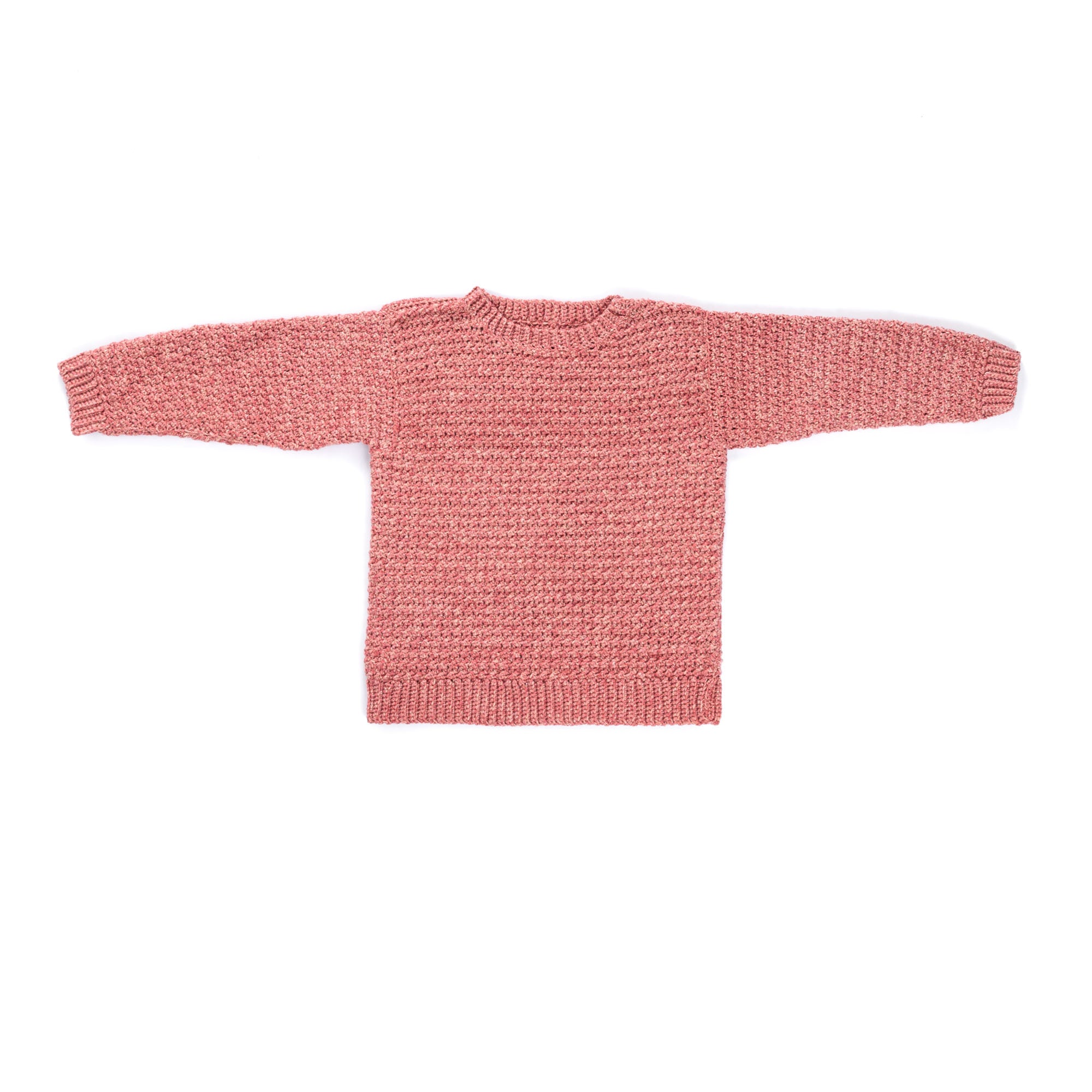 Caron Forever Favorite Crochet Pullover original crochet pullover photograph