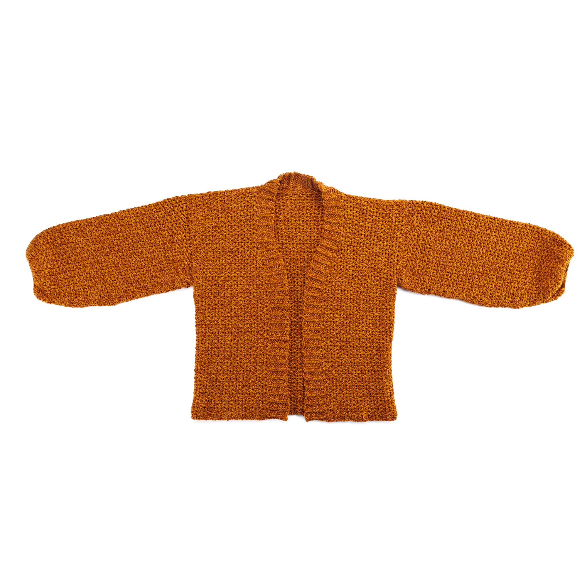12 Easy Free Crochet Cardigan Patterns for Relaxed Everyday Layers 5 Caron Nice and Easy Crochet Cardigan — crochet cardigan pattern photo from Yarnspirations