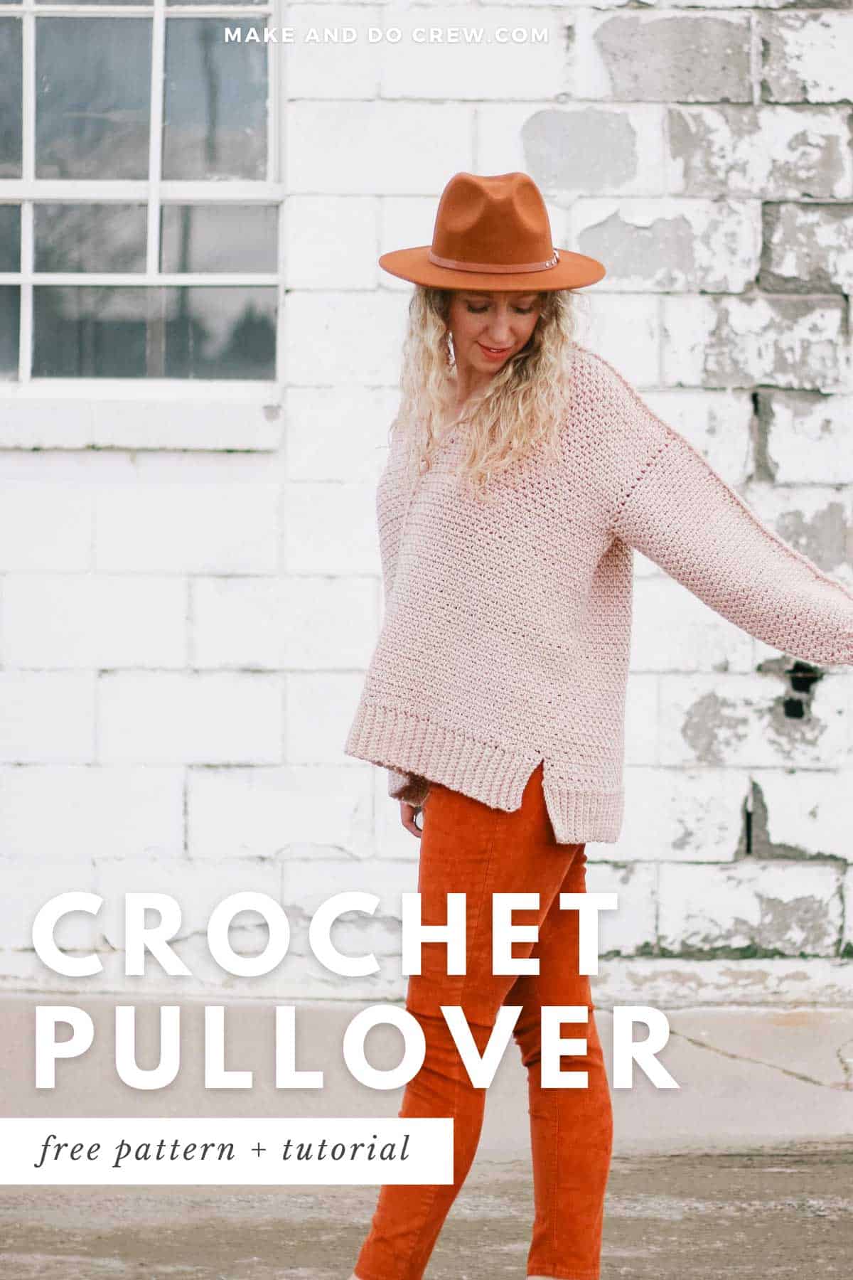 Celestial Casual Pullover crochet garment shown in the original pattern photograph