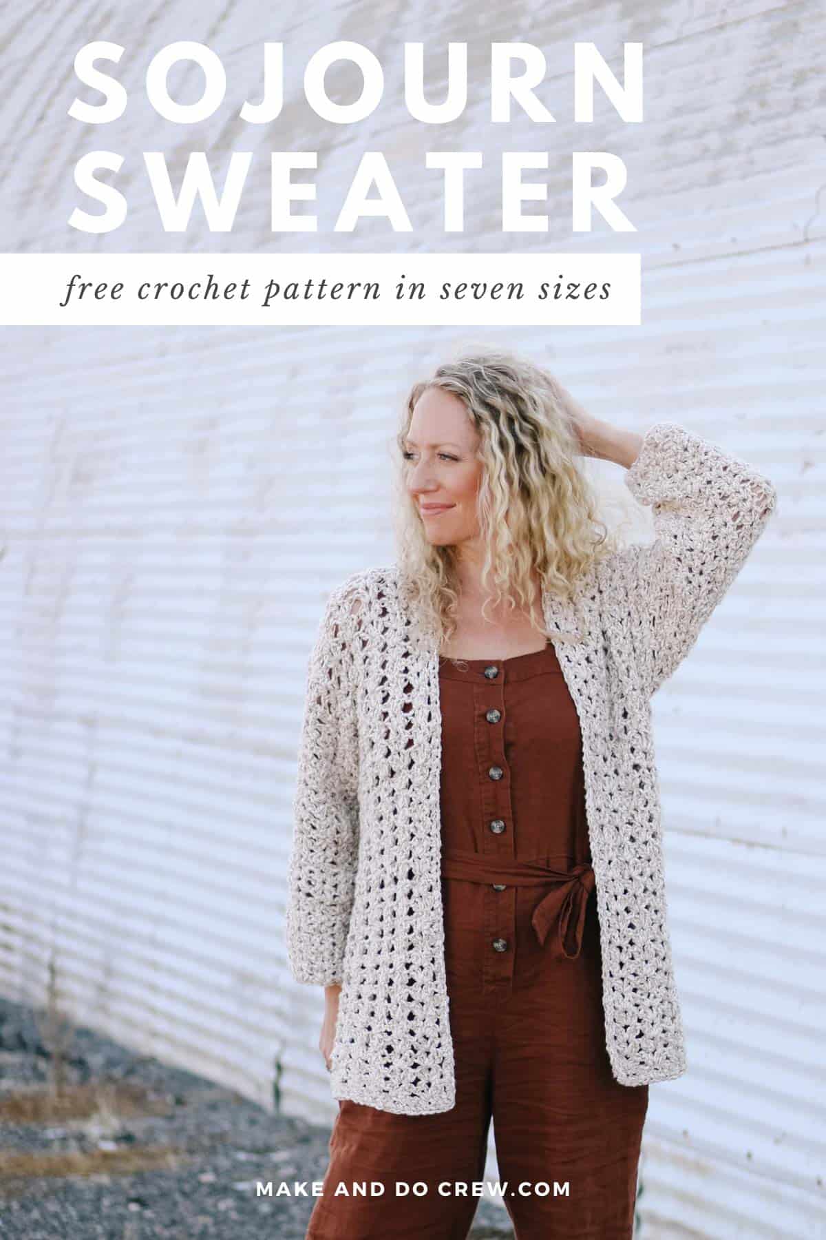 Iris-Stitch Crochet Jacket — crochet cardigan pattern photo from Make & Do Crew