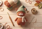 cozy cat gnome crochet pattern